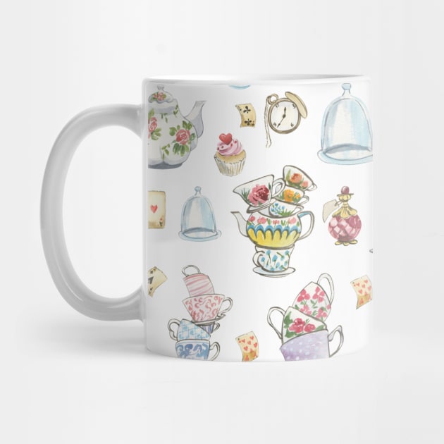 Teapots and Teacups by This and That Designs